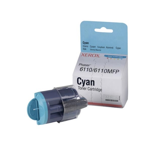 Picture of Xerox 106R01271 Cyan Toner Cartridge (1000 Yield)