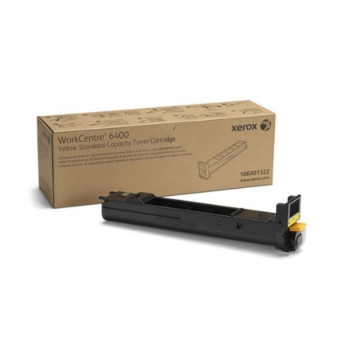 Picture of Xerox 106R01322 Yellow Toner Cartridge (8000 Yield)