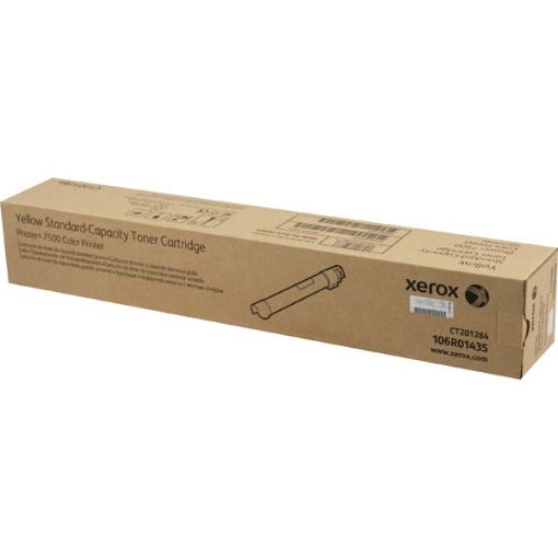 Picture of Xerox 106R01435 (106R01435) Yellow Toner Cartridge (9600 Yield)