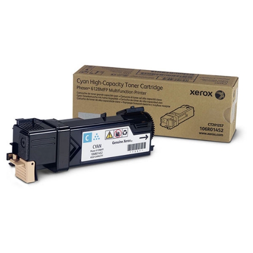 Picture of Xerox 106R01452 Cyan Toner Cartridge (2500 Yield)