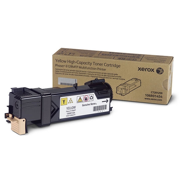 Picture of Xerox 106R01454 Yellow Toner Cartridge (2500 Yield)