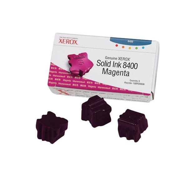 Picture of Xerox 108R00606 Magenta Solid Ink Sticks (3400 Yield)
