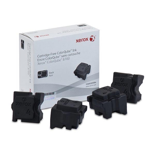 Picture of Xerox 108R00994 Black ColorQube Ink (4/Box) (9000 Yield)