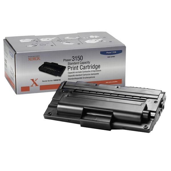Picture of Xerox 109R00746 Black Toner Cartridge (3000 Yield)