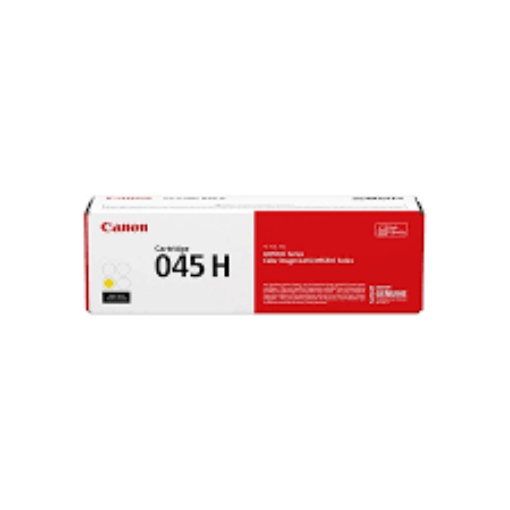 Picture of Canon 1243C001AA (045H) High Yield Yellow Toner Cartridge (2200 Yield)