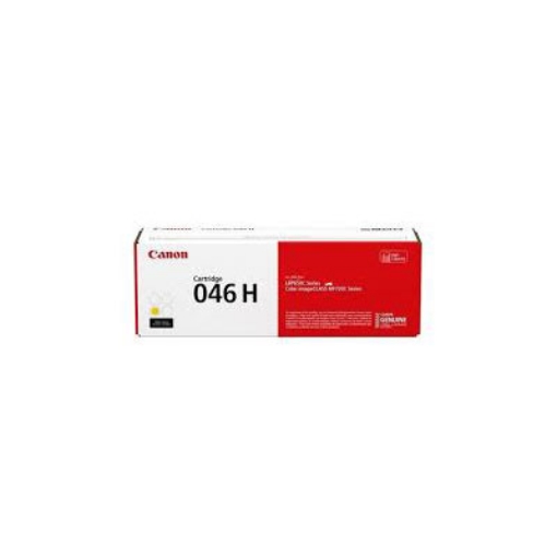 Picture of Canon 1251C001AA (046H) High Yield Yellow Toner Cartridge (5000 Yield)