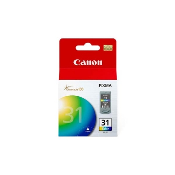 Show details for Canon 1900B002 (CL-31) Tri-Color Inkjet Cartridge (206 Yield) Picture of Canon 1900B002 (CL-31) Tri-Color Inkjet Cartridge (206 Yield)