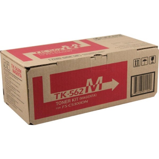 Picture of Kyocera Mita 1T02HNBUS0 (TK-562M) Magenta Toner Cartridge (10000 Yield)