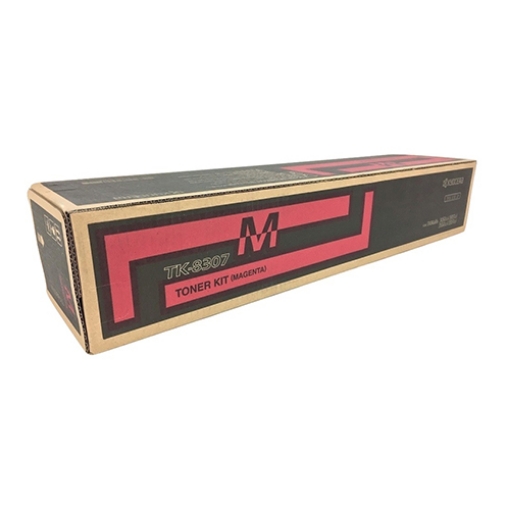 Picture of Kyocera Mita 1T02LKBUS0 (TK-8307M) Magenta Toner Cartridge (15000 Yield)