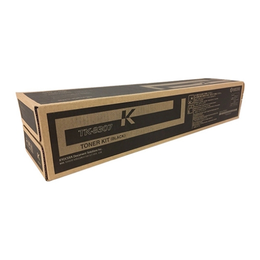 Picture of Kyocera Mita 1T02LKOUS0 (TK-8307K) Black Toner Cartridge (25000 Yield)