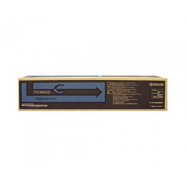 Picture of Kyocera Mita 1T02MNCUS0 (TK-8602C) Cyan Toner Cartridge (20000 Yield)