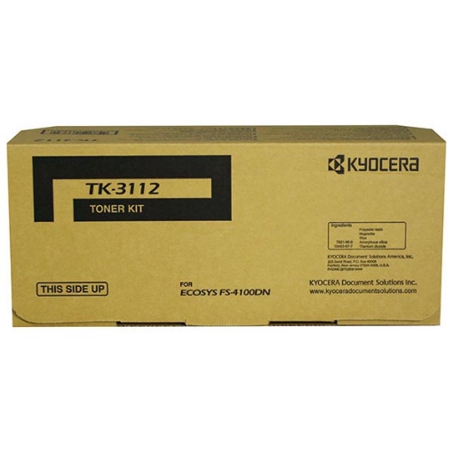 Picture of Kyocera Mita 1T02MT0US0 (TK-3112) Black Toner Cartridge (15500 Yield)