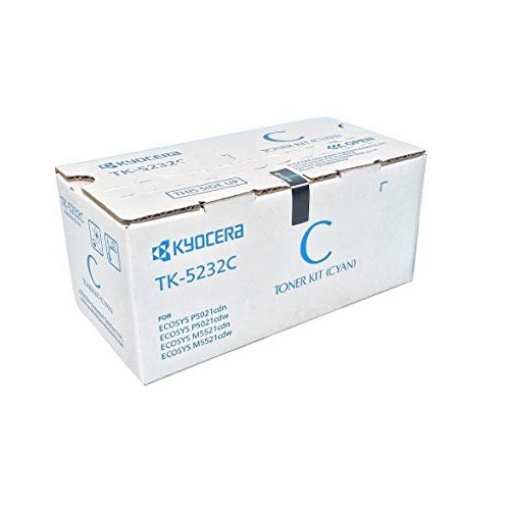 Picture of Copystar 1T02R9CUS0 (TK-5232C) High Yield Cyan Toner Cartridge (2200 Yield)