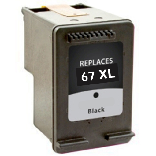 Picture of Ninestar Eco-saver 3YM57AN (HP 67X) Black Inkjet Cartridge (120 Yield)