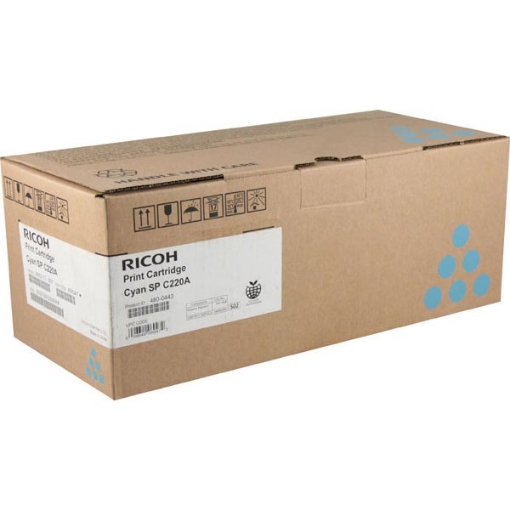 Picture of Ricoh 406047 Cyan Toner Cartridge (2000 Yield)