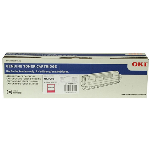 Picture of Okidata 44844510 Magenta Toner Cartridge (10000 Yield)