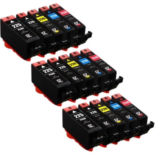 Picture of Bundled 6448B001 (6450B001) Black, Cyan, Magent, Yellow Inkjet Cartridges