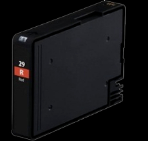 Picture of Compatible 4878B003AA (PGI-29) Red Inkjet Cartridge (2370 Yield)