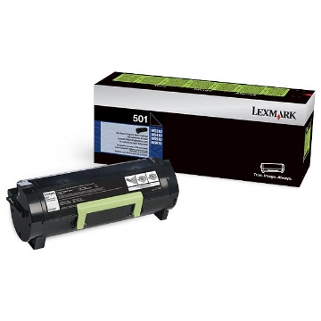 Show details for Lexmark 50F000G (Lexmark #500G) Black Toner (1500 Yield) Picture of Lexmark 50F000G (Lexmark #500G) Black Toner (1500 Yield)