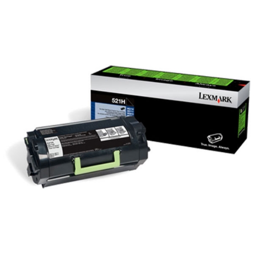 Picture of Lexmark 52D0XA0 (Lexmark #520XA) High Yield Black Toner (45000 Yield)