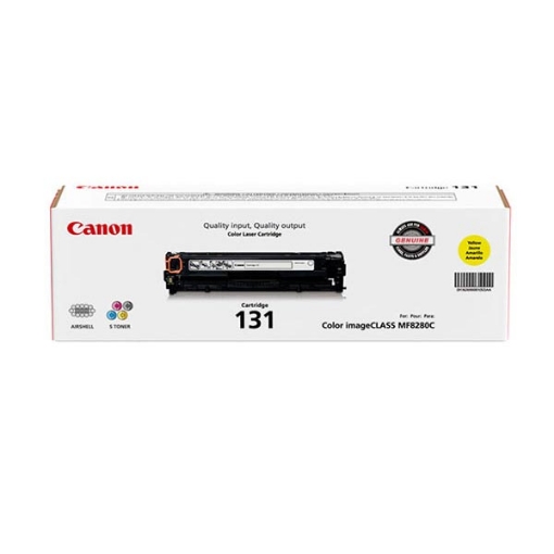 Picture of Canon 6269B001AA (CRG-131Y) Yellow Toner (1500 Yield)