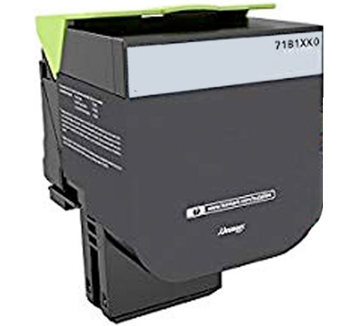 Picture of Compatible 71B1XK0 Extra High Yield Black Toner Cartridge (8000 Yield)