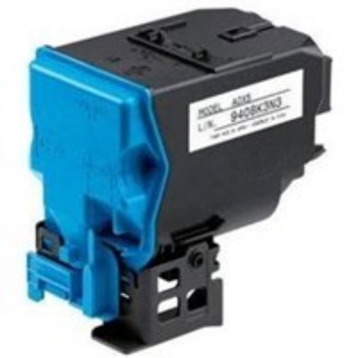 Picture of Compatible A0X5433 (TNP27C) Cyan Toner Cartridge (6000 Yield)