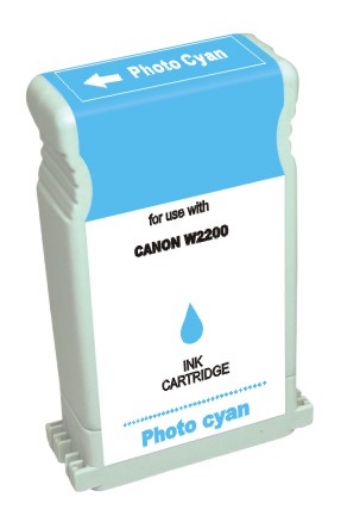 Picture of Compatible BCI-1302PC Photo Cyan Inkjet Cartridge