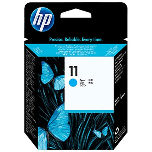 Picture of HP C4811A (HP 11) Cyan Inkjet Cartridge Printhead
