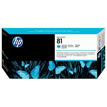 Show details for HP C4954A (HP 81) Light Cyan Dye Printhead / Cleaner Picture of HP C4954A (HP 81) Light Cyan Dye Printhead / Cleaner
