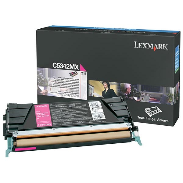 Picture of Lexmark C5346MX Extra High Yield Magenta Toner (7000 Yield)