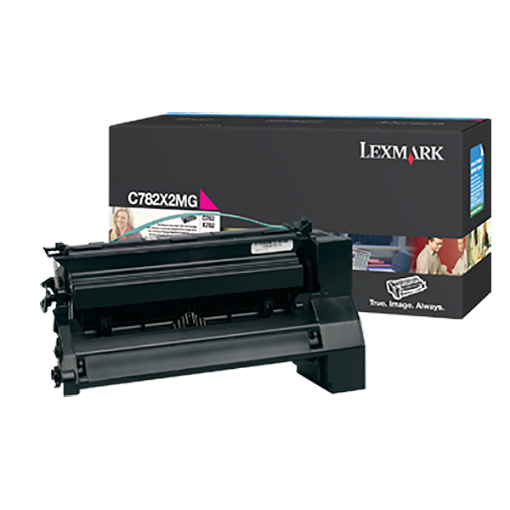 Picture of Lexmark C782X2MG Magenata Toner (15000 Yield)