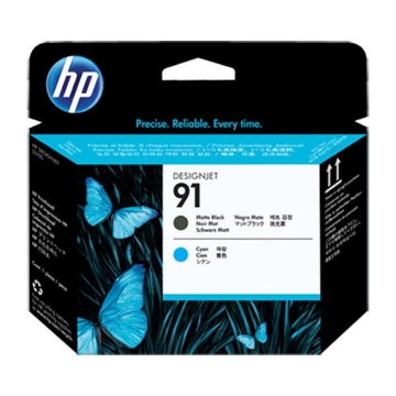 Show details for HP C9460A (HP 91) Black, Cyan Printhead Inkjet Cartridge Picture of HP C9460A (HP 91) Black, Cyan Printhead Inkjet Cartridge
