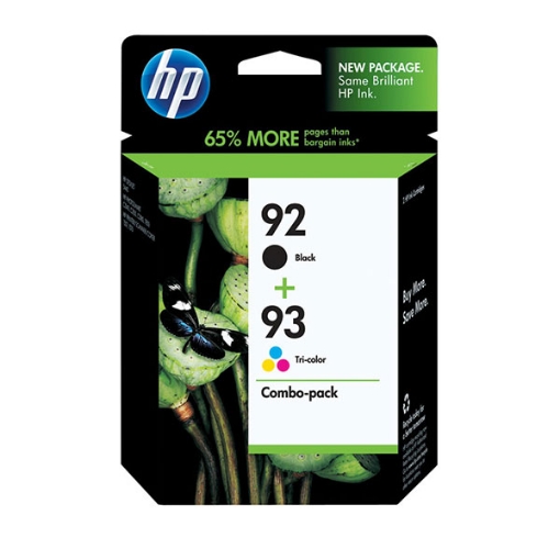 Picture of HP C9513FN (HP 92) Black & Color Inkjet Cartridge