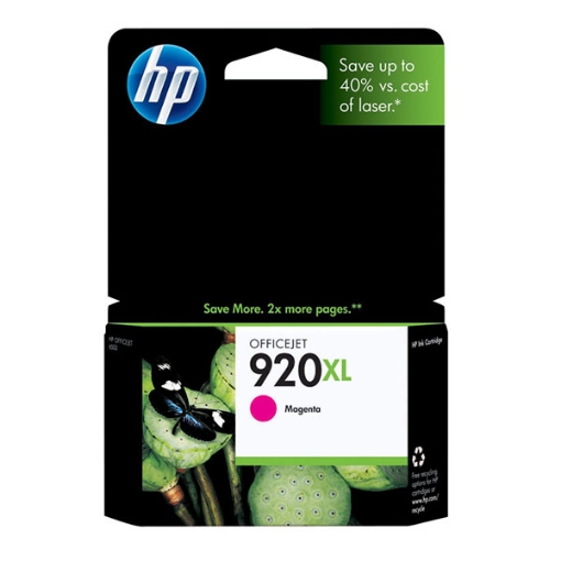Picture of HP CD973AN (HP 920XL) High Yield Magenta Inkjet Cartridge (700 Yield)