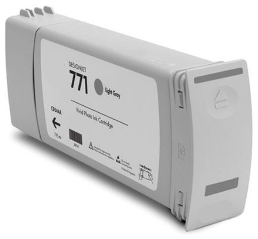 Picture of Compatible CE044A (HP 771) Light Gray Ink Cartridge (775 ml)
