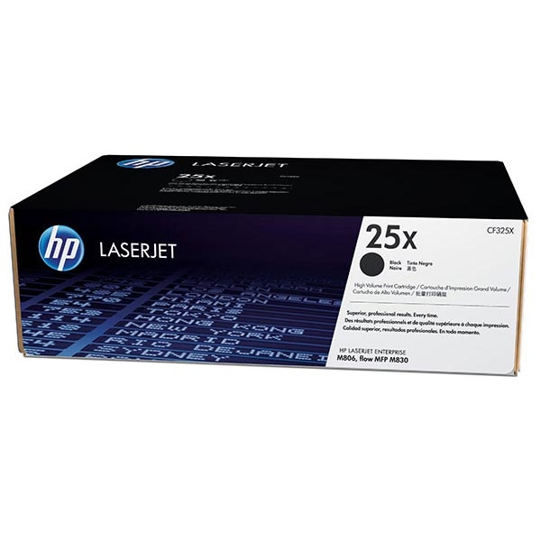 Picture of HP CF325X (HP 25X) High Yield Black Toner Cartridge (34500 Yield)