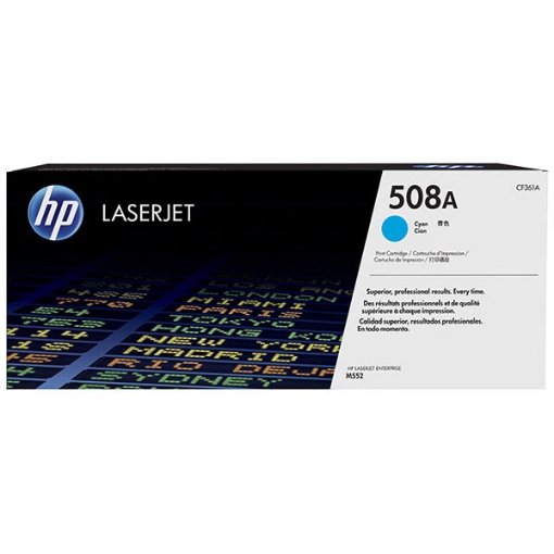 Picture of HP CF361A (HP 508A) Cyan Toner Cartridge (5000 Yield)