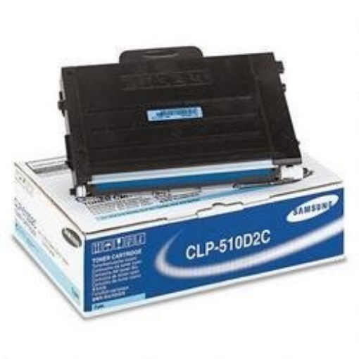 Picture of Samsung CLP-510D2C Cyan Laser Toner Cartridge