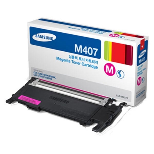 Picture of Samsung CLT-M407S Magenta Toner Cartridge (1000 Yield)