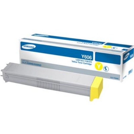 Picture of Samsung CLT-Y606S High Yield Yellow Toner Cartridge (20000 Yield)