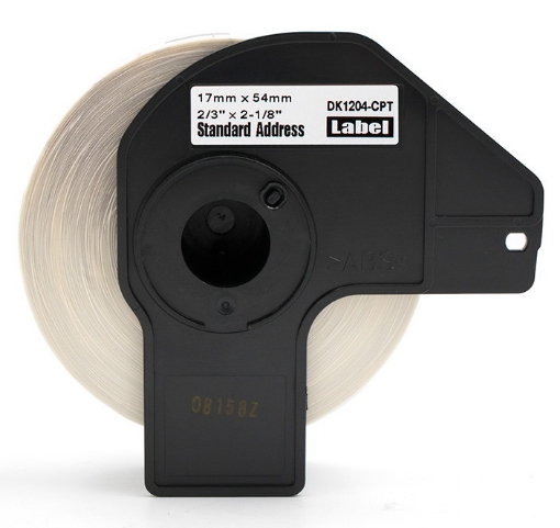 Picture of Compatible DK-1204 N/A 0.66" x 2.1" / 17mm x 54.3mm Die-cut Multipurpose Labels 400 pcs