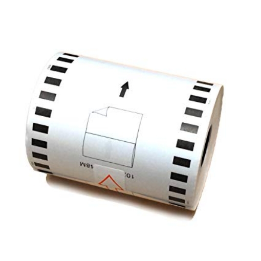 Picture of Compatible DK-2243 N/A 4'' x 100'/ 101mm x 30.4m Continuous Length Paper Tape (100' length)