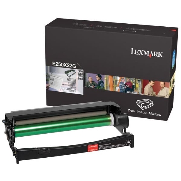 Show details for Lexmark E250X22G Black Drum Cartridge (300000 Yield) Picture of Lexmark E250X22G Black Drum Cartridge (300000 Yield)