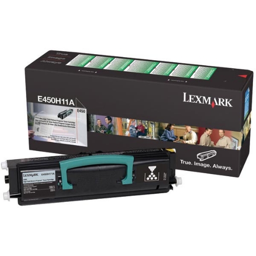 Picture of IBM E450H11A Black Toner Cartridge (11000 Yield)