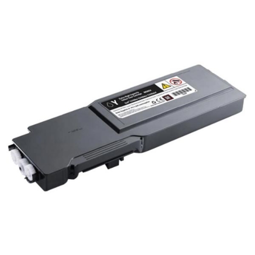 Picture of Dell F8N91 (331-8430) Extra High Yield Yellow Toner Cartridge (9000 Yield)