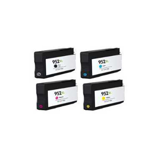 Picture of Bundled HP 962XL (3JA00AN,3JA01AN,3JA02AN,3JA03AN) High Yield Black, Cyan, Magenta, Yellow Ink Cartridges (1600 Yield)