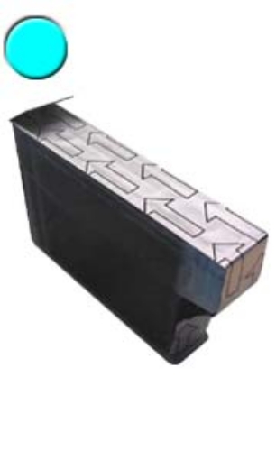 Picture of Compatible LC-01C Cyan Inkjet Cartridge (300 Yield)