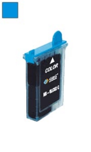 Picture of Compatible LC-02C Cyan Inkjet Cartridge (400 Yield)