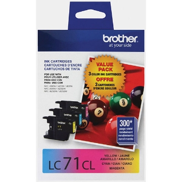 Show details for Brother LC-713PKS Color Ink Ink Cartridge (Combo Pack) (300 x 3) Picture of Brother LC-713PKS Color Ink Ink Cartridge (Combo Pack) (300 x 3)